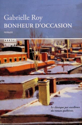 Couverture du livre « Bonheur d'occasion » de Gabrielle Roy