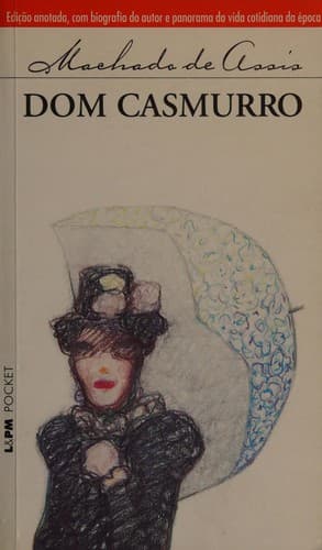 Capa do livro "Dom Casmurro", de Machado de Assis