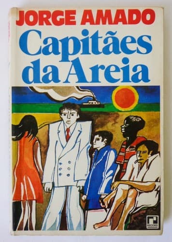 Capa do livro "Capitães da Areia", de Jorge Amado