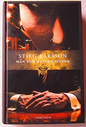 Omslaget till boken ”Män som hatar kvinnor” av Stieg Larsson
