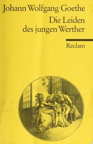 Cover des Buches „Die Leiden des jungen Werthers“ von Johann Wolfgang von Goethe