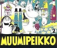 Kirjan ”Muumipeikko” kansikuva, kirjoittanut Tove Jansson
