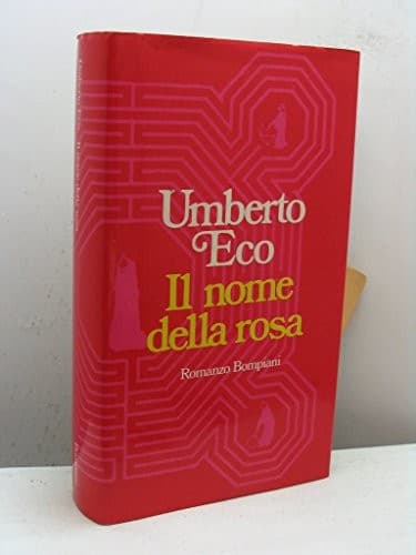 Copertina del libro «Il nome della rosa» di Umberto Eco