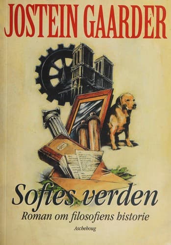 Omslaget til boken «Sofies verden» av Jostein Gaarder